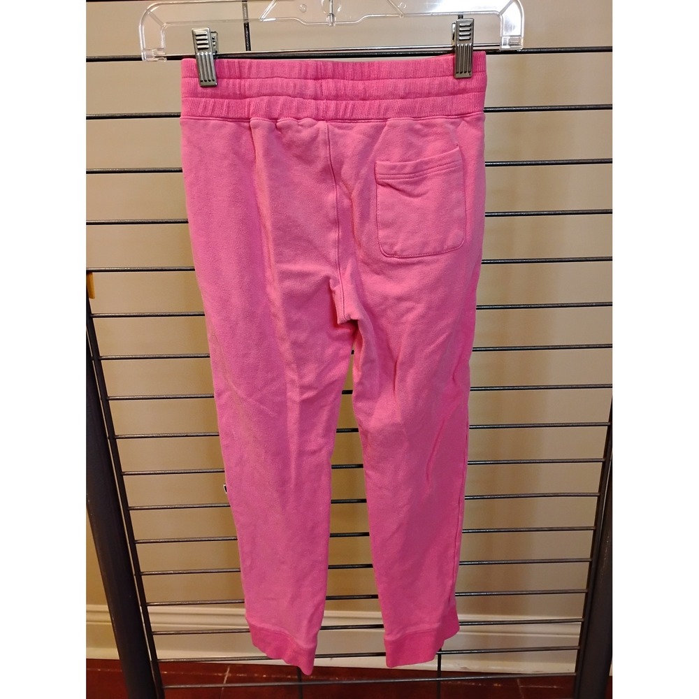 Kicker Pink Bamboo Organic Cotton Blend Jogger Sweatpants Kids Size M 8-10 - Picture 2 of 7